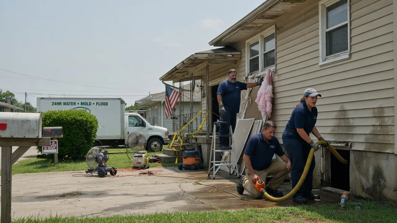 Water Damage Repair in East Dublin, GA near me